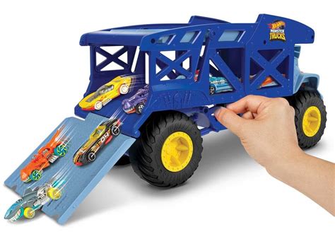 Hot Wheels Monster Trucks Camión Rhino Mattel HFB13 Juguetilandia