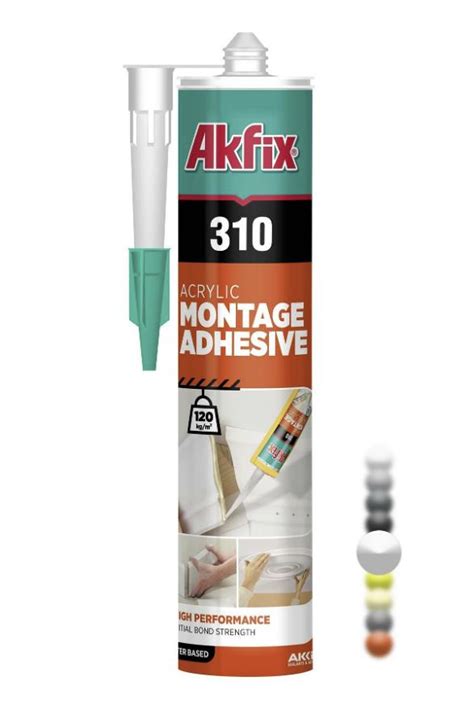 I Akfix 310 Kartonpiyer - Stropiyer Yapıştırıcı 310m Beyaz I