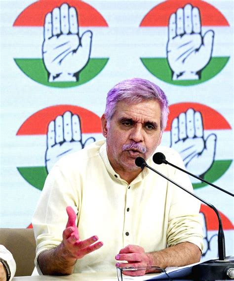 New Delhi Congress Leader Sandeep Dikshit Addresses A Press