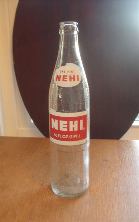 Vintage Nehi Bottling Co ~nehi 16 Oz One Pint Soda Pop Bottle Empty Ebay