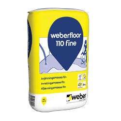 Weberfloor 110 Fine Saint Gobain