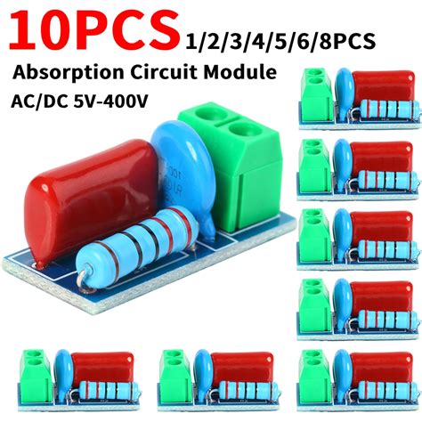 M Dulo De Circuito De Absorci N Snubber Rc Rel De Protecci N De