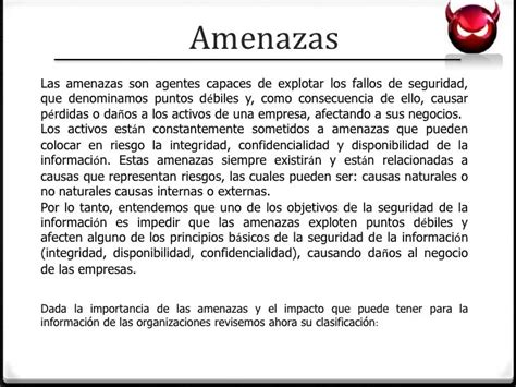 Amenazas De Una Empresa Ejemplos Usan