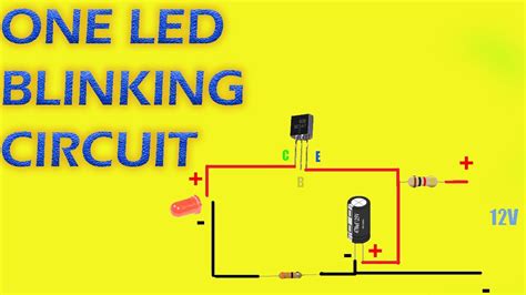 Single Flashing Led Circuit