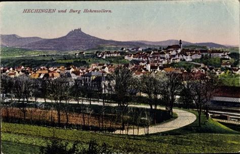 Ansichtskarte Postkarte Hechingen Im Zollernalbkreis Panorama Mit