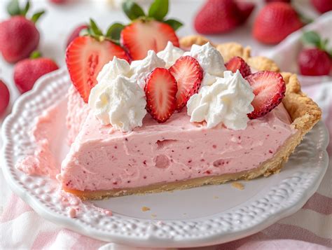 Strawberry Icebox Pie Recipe