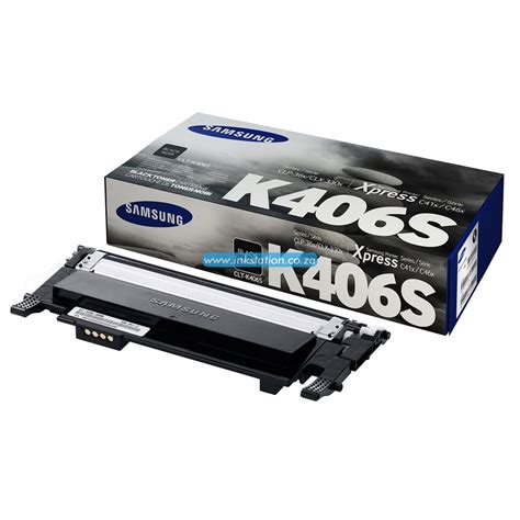 Original Samsung CLT-K406S Black Toner Cartridge - Ink Station