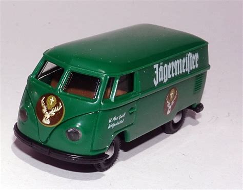 VW T1 Kastenwagen Jägermeister Brekina 1 87 H0 Kaufen auf Ricardo