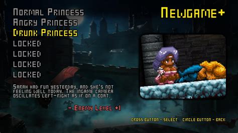 Amazing Princess Sarah Drunk Princess Playthrough Full Game