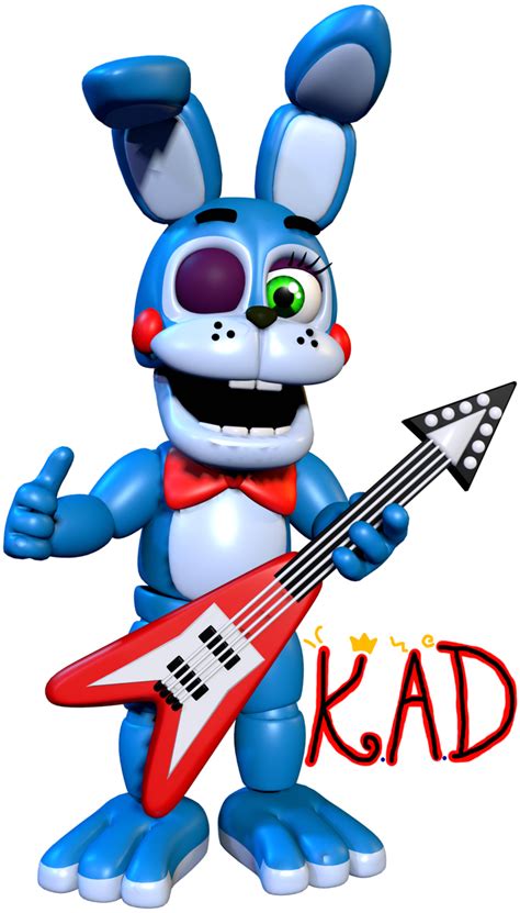 Adventure Toy Bonnie Render By Kingangrydrake On Deviantart