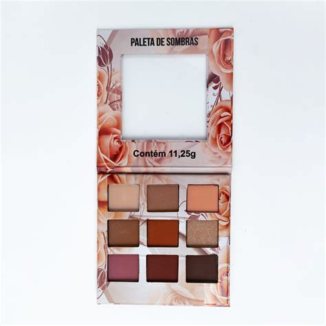 Paleta De Sombras Nuances Nude Ludurana Shopee Brasil