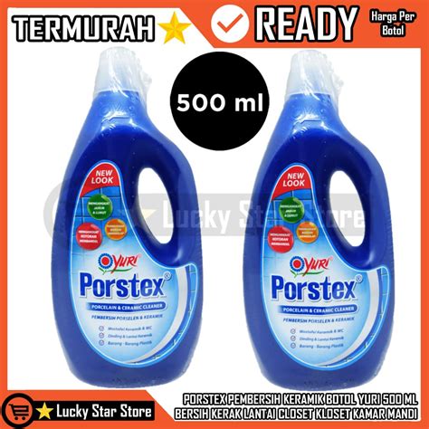 Jual Pembersih Keramik Kerak Lantai Porstek Porstex Botol Ml Bersih