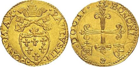 Scudo D Oro Paul Iii Bolonia Estados Pontificios Numista