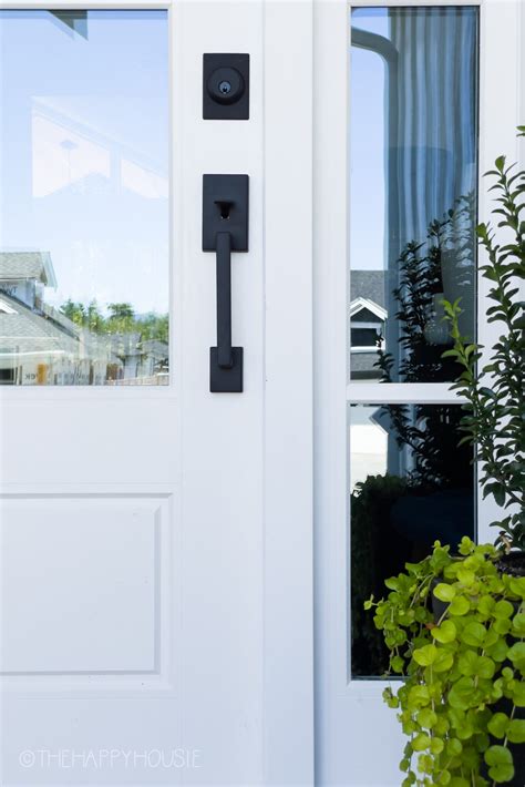 Our Front Door Handle & How to Choose Exterior Door Hardware | The ...