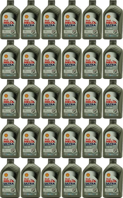 Shell Helix Ultra Professional AG 5W-30 Motoröl 30x 1l = 30 Liter - SAE ...