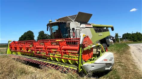 Moisson De Colza 2022 CLAAS LEXION 8700 YouTube