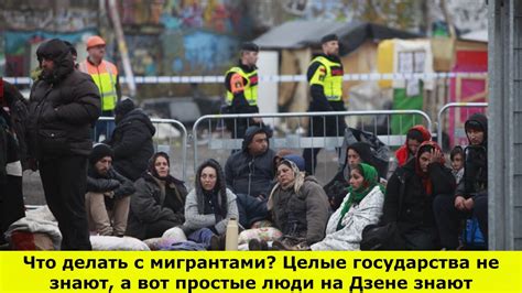 Что делать с мигрантами? Целые государства не знают, а вот простые люди ...