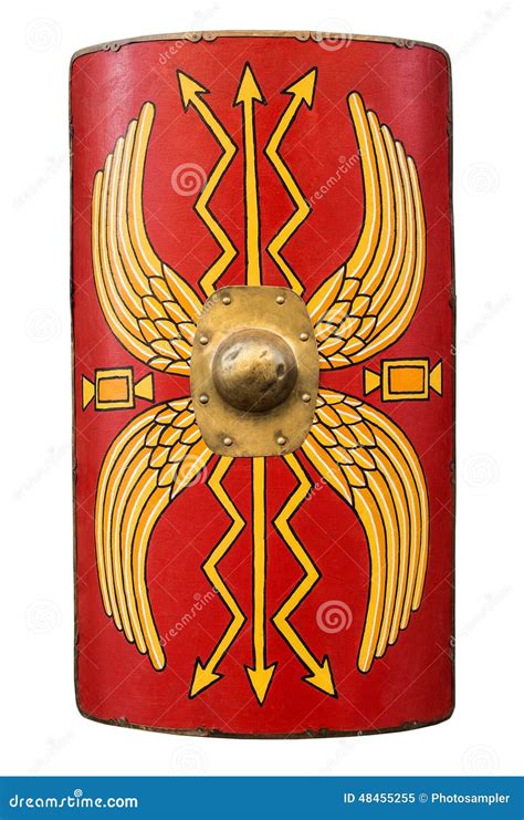 Roman Shield Royalty Free Stock Photography 48455255