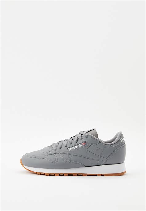 Кроссовки Reebok Classic Leather, цвет: серый, RTLADQ790401 — купить в ...