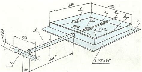 Поворотный шибер для печи