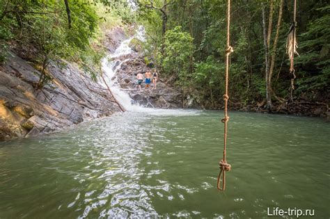 Самый легкодоступный водопад на Пангане, Paradise Waterfall
