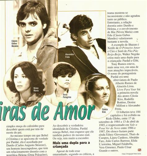 Revista Amiga Novelas LIVRE PARA VOAR 1984