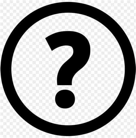 Question Mark Icon Transparent Background