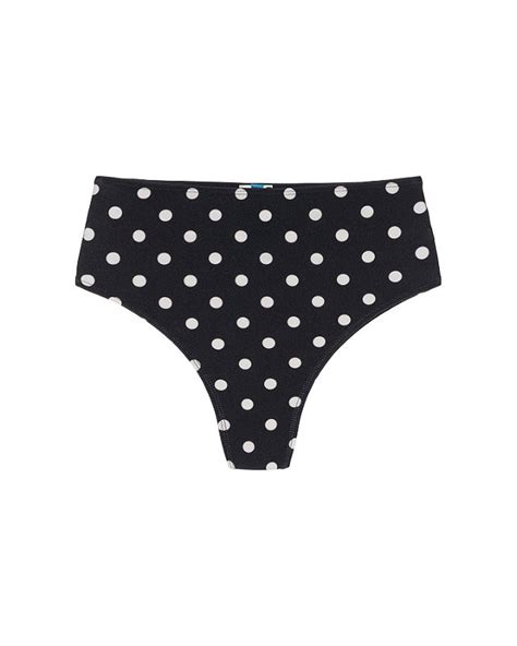 Calcinha de Biquíni Hot Pants Poá PB Água de Sal