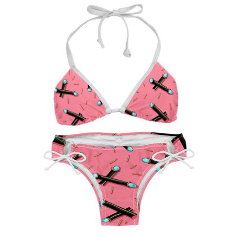 Mind Car Detachable Sponge Adjustable Strap Bikini Set Two Pack Swimsuits For Women Walmart