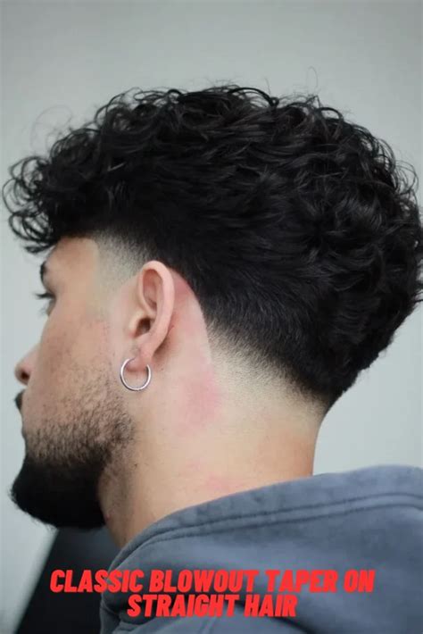 25 Blowout Taper Straight Hair Styles for Men