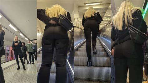 High Heels Blonde Beauty Candid Best Premium