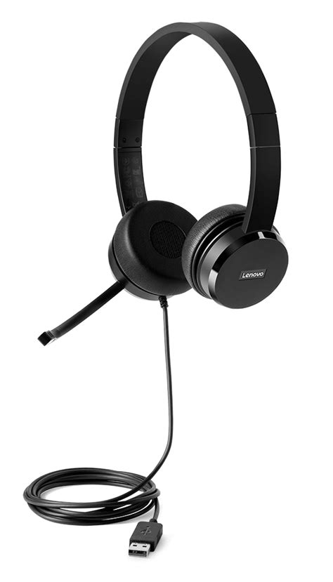 Lenovo 100 Stereo Usb Headset 4xd0x885214 Lap4worx De