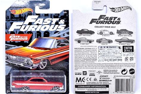 CHEVROLET IMPALAのレビューワイスピ 作目登場の真っ赤なインパラ Hot Wheels 情報まとめ ホットウィール にわかマニア