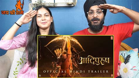 Adipurush Trailer Reaction Prabhas Saif Ali Khan Kriti Sanon Om