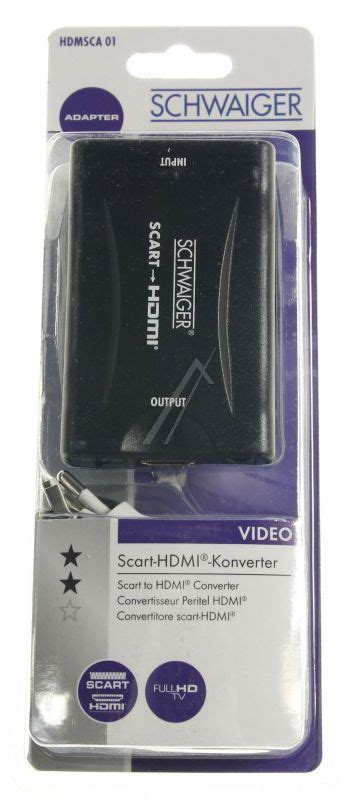 SCART NAAR HDMI CONVERTER MET UPSCALER Het Onderdelenhuis