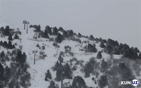 Fotojamlanma: «Amirsoy» tog‘-chang‘i kurorti mehmonlarga xizmat ko ...