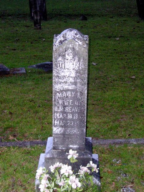 Mary Ann Holder Reaves 1857 1910 Find A Grave Memorial