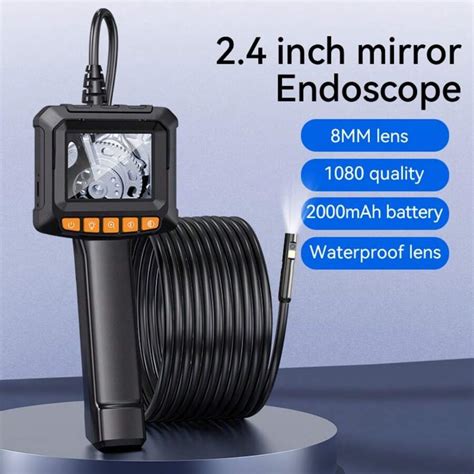 inskam Caméra d endoscope industriel avec écran IPS de 2 4 pouces