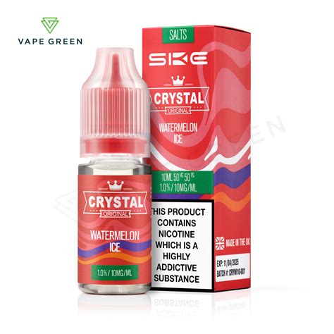 Watermelon Ice Nic Salt E Liquid By Ske Crystal Free Uk Delivery