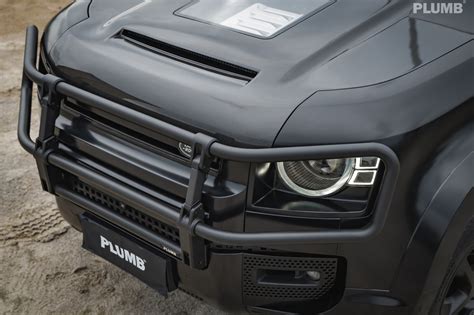 Plumb Front Bumper For 202 Land Rover Defender 90 110 130 Green 4x4