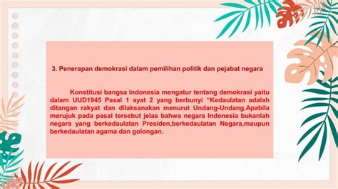 Ppt Ppkn HAKIKAT INSTRUMENTASI DAN PRAKSIS DEMOKRASI INDONESIA