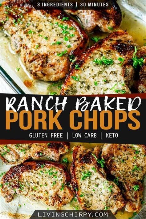 Ranch oven baked pork chops – Artofit