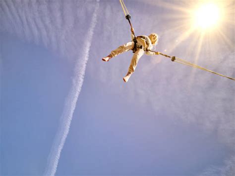 Bungee Jump Trampoline Stock Photos Pictures And Royalty Free Images