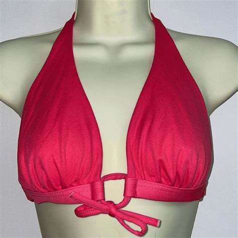 Vtg S S Sears Pink Halter Top Bikini Gem