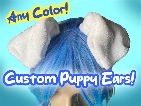Puppy Ears Cute Kawaii Dog Ears Furry Costume Ears Etsy
