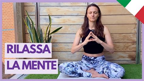 8min MEDITAZIONE GUIDATA Meditazione Per Rilassare La Mente YouTube