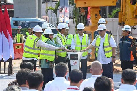 Pembangunan Lrt Rute Velodrome Manggarai Resmi Dimulai Koran Jakarta
