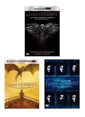 Game Of Thrones Juego De Tronos Paquete Temporadas Dvd