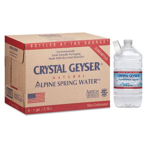 Bettymills Crystal Geyser Alpine Spring Water® Crystal Geyser 12514ct Ct