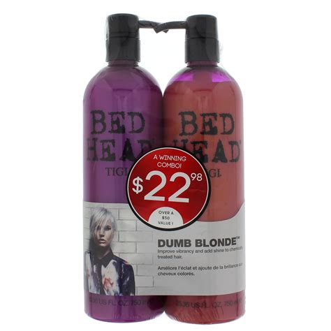 Tigi Bedhead Dumb Blonde Shampoo Conditioner Duo Pack Shop Shampoo Conditioner At H E B